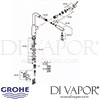 Grohe Essence Single-Lever Sink Mixer Tap Spares